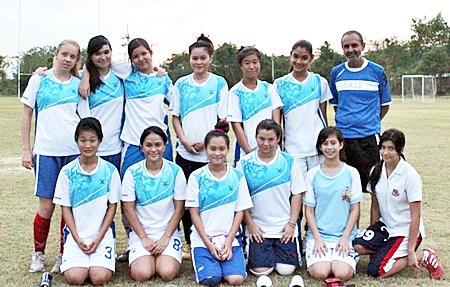 The St Andrews School girls football team were recently crowned ESAC champions.